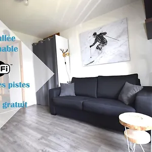 Au Pied Des Pistes B31, Chaleureux 4 Pers, Vue Sur La Vallée Imprenable Avec Wifi, Draps Non Compris Saint-Jean-dʼAulps